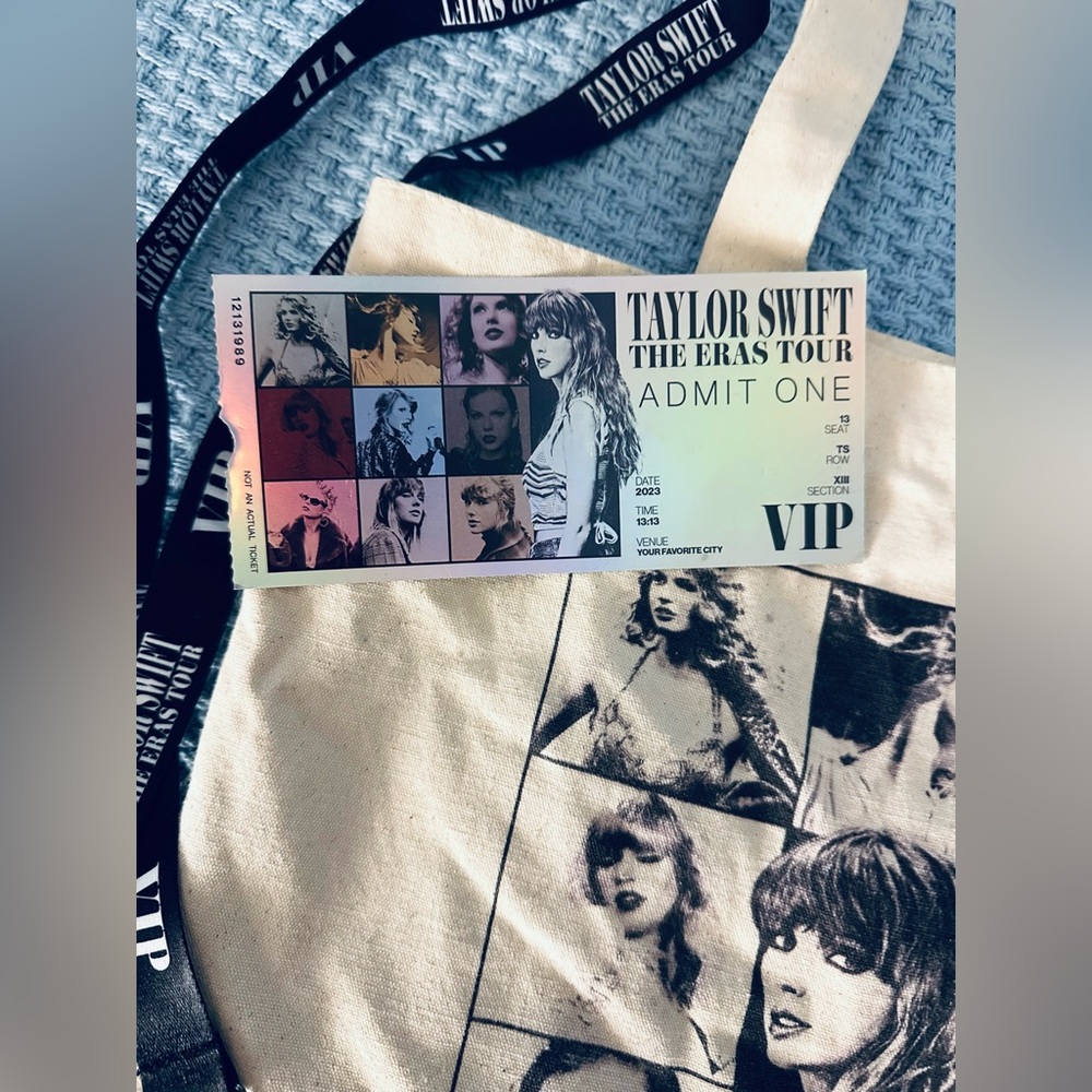 Taylor Swift The Eras Tour VIP Merch